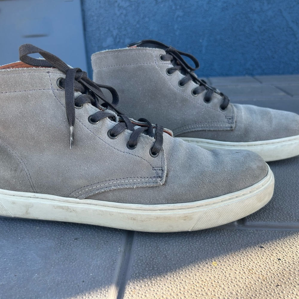 Wolverine 1000 mile Men's Gray High-Top Sneakers Suede